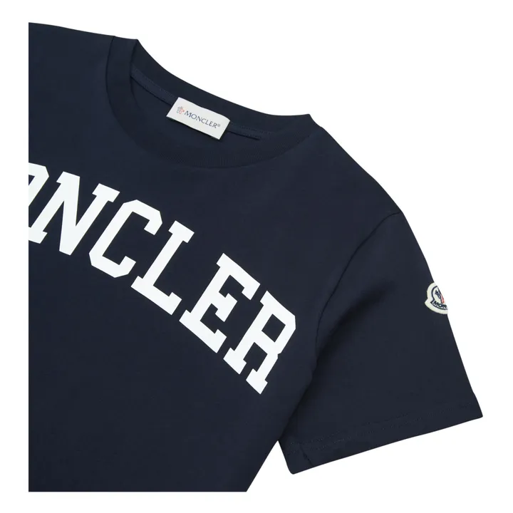 Moncler T-shirt Logo | Bleu marine