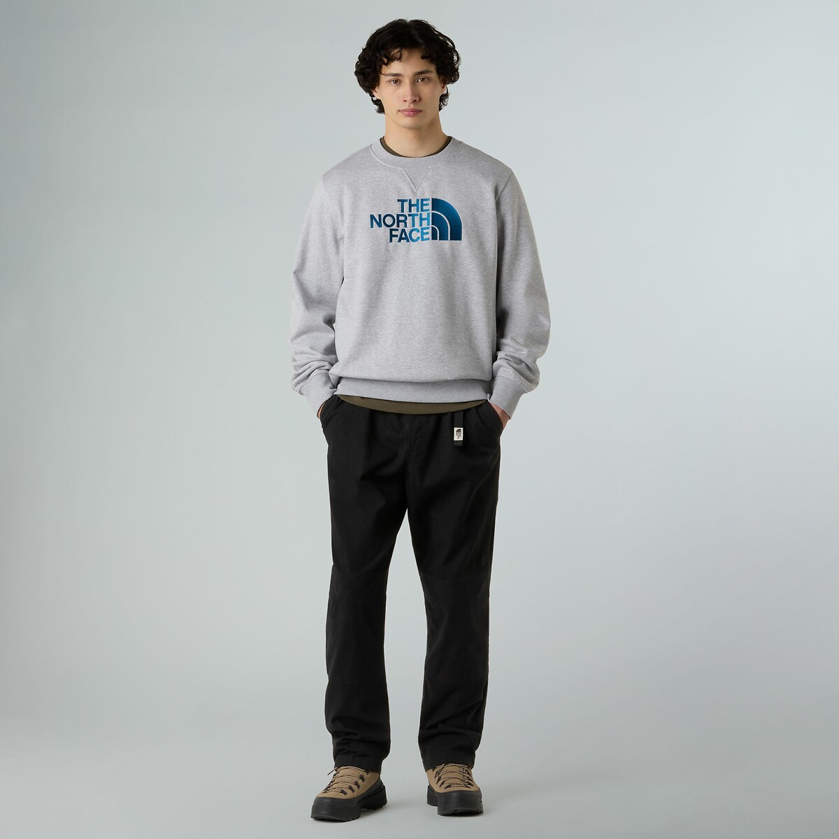 THE NORTH FACE<br>Suéter com gola redonda e logo Drew Peak