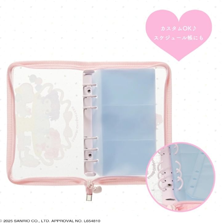 SHOBIDO - Sanrio Characters Pastel Color Series Multi Binder Pouch