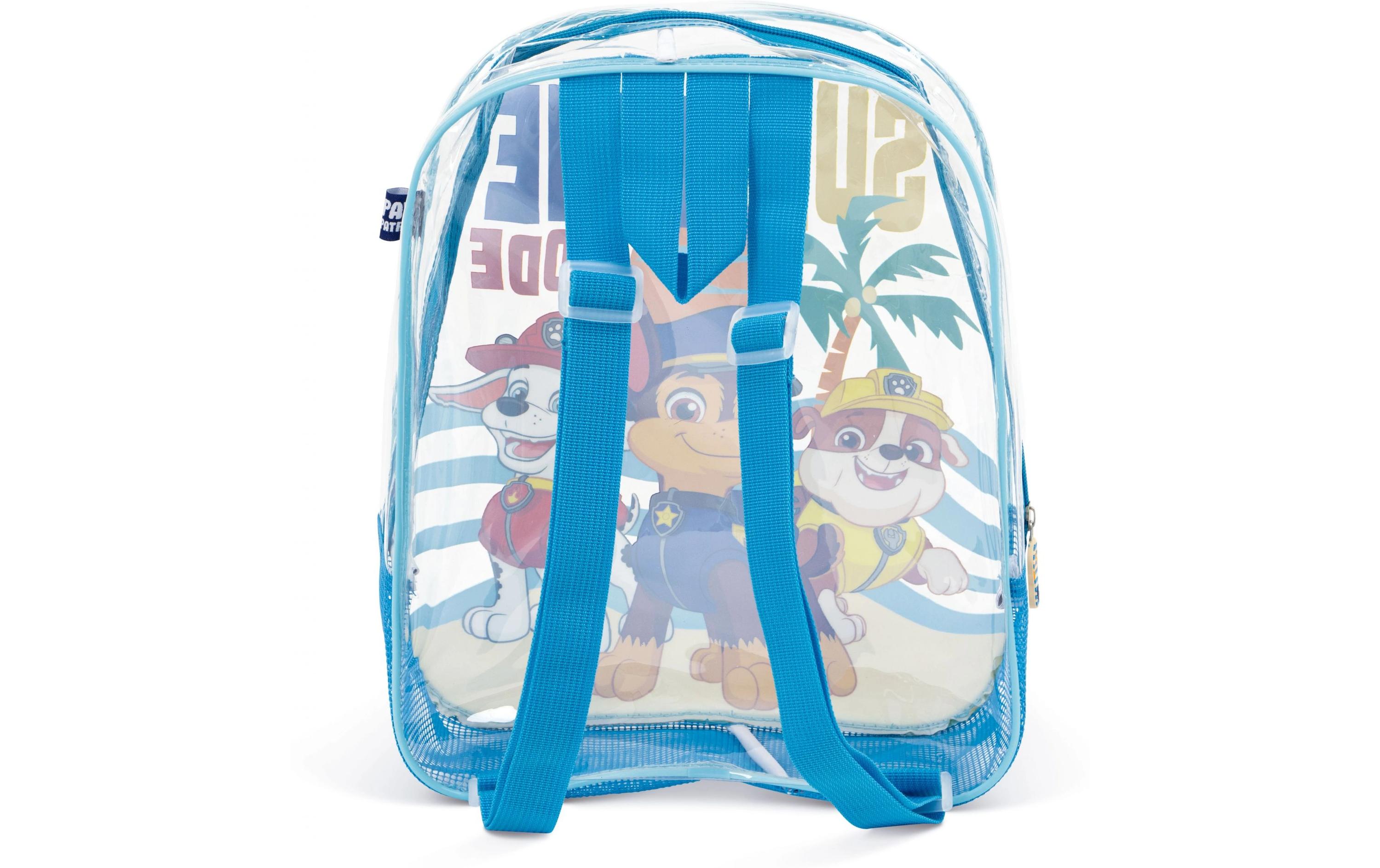 Rucksack Paw Patrol 31 x 25 x 23 cmTransparenter Strandrucksack