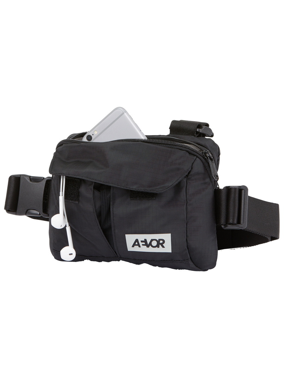 AEVOR Frontpack Bag ripstop black