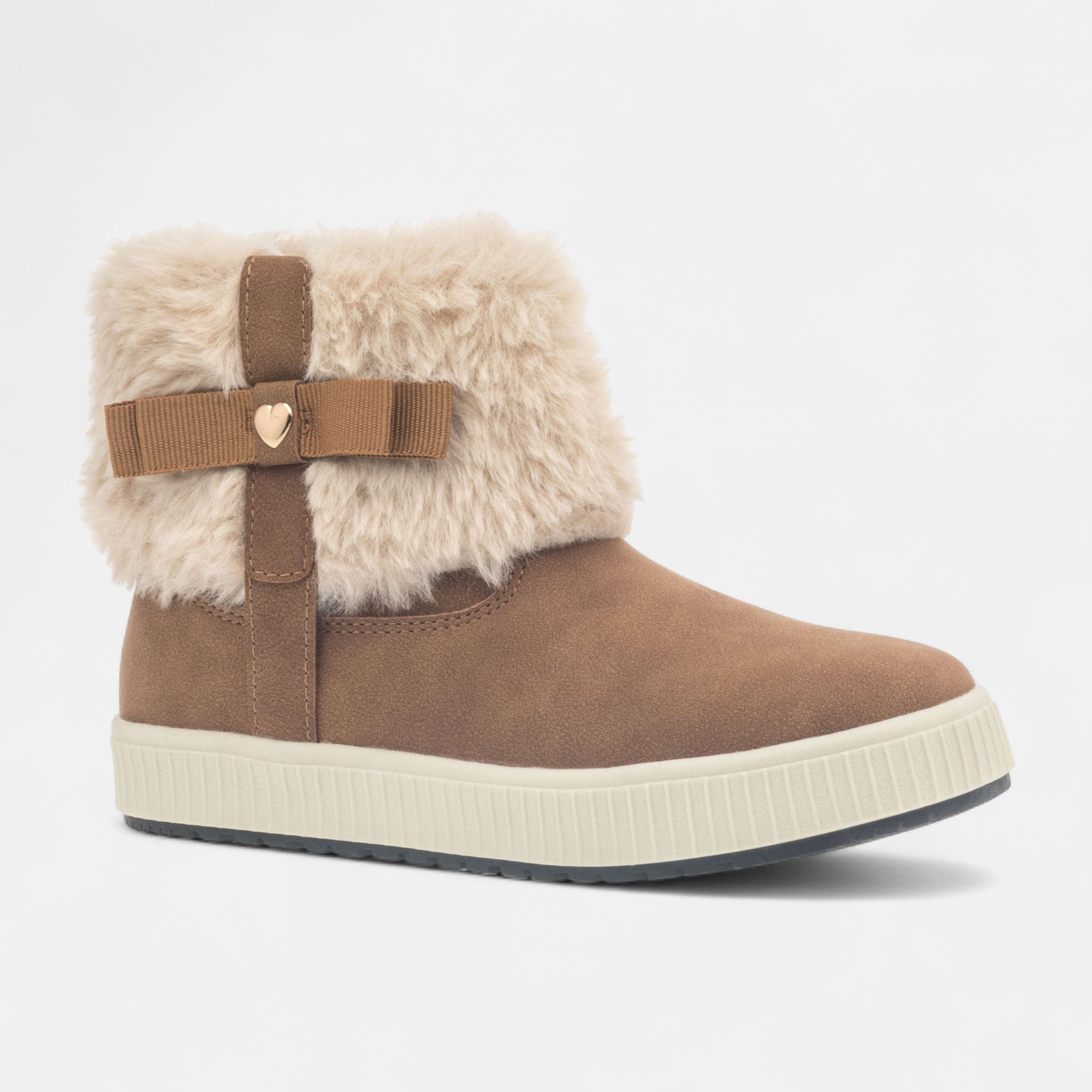 Bottines Fille cognac