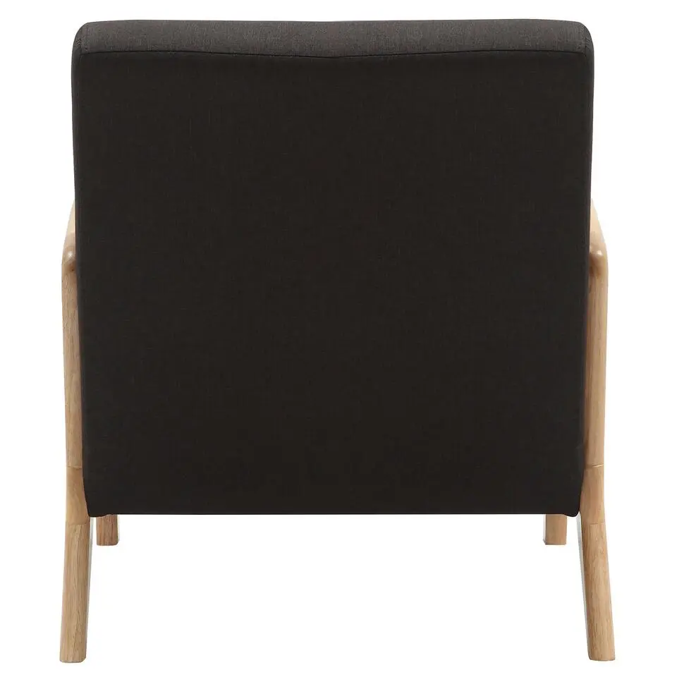 CLP Fauteuil Hibbing natura Frame - Hout - bruin