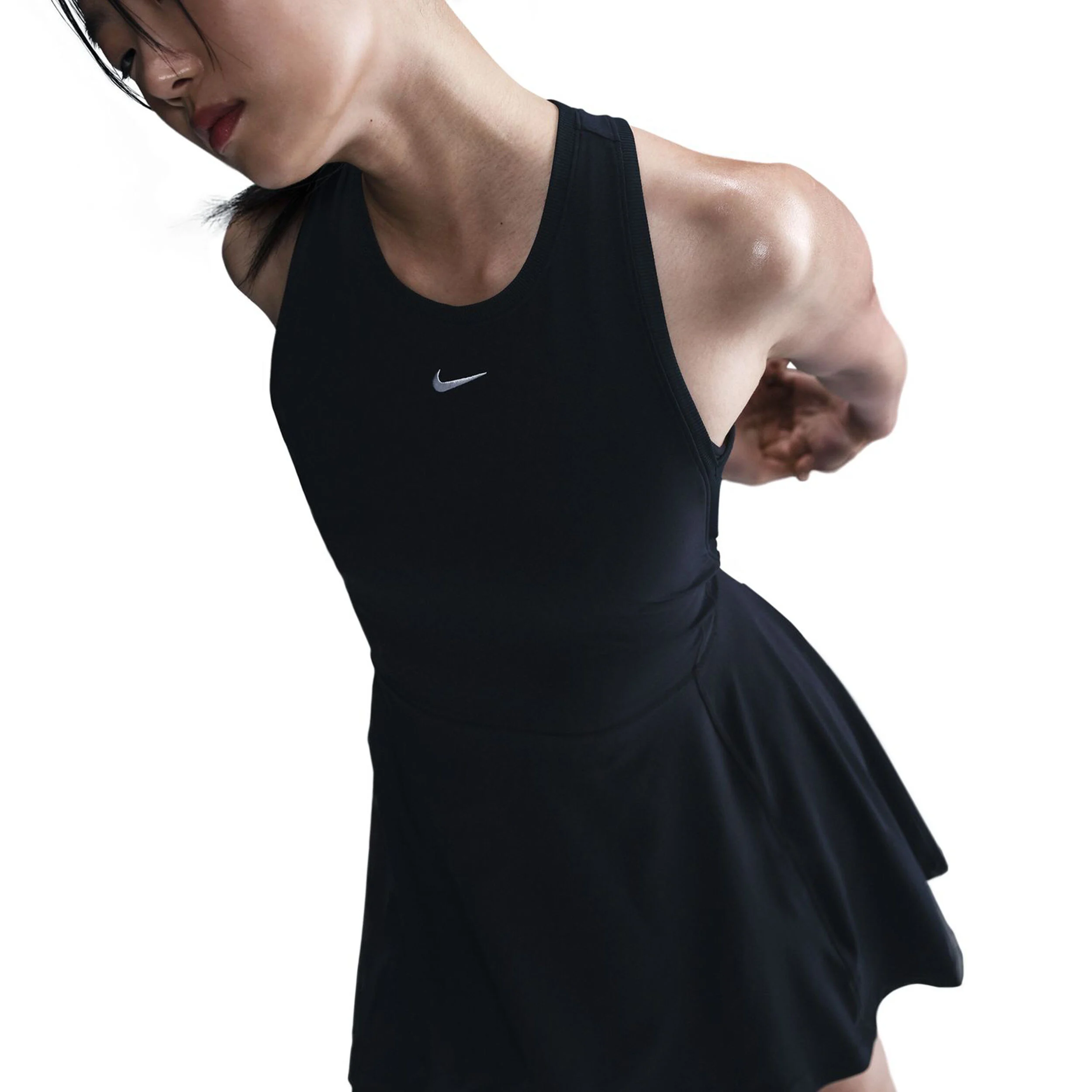 Nike Dri-Fit Victory Robe Femmes - Noir , Blanc