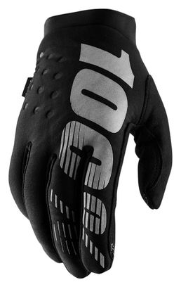 Paire de Gants 100% Brisker Noir Gris