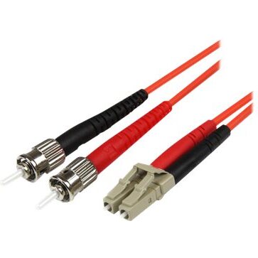 StarTech.com Câble Réseau - Jarretière Fibre Optique Duplex Multimode 50/125 OM2 LC - ST - LSZH - 5 m