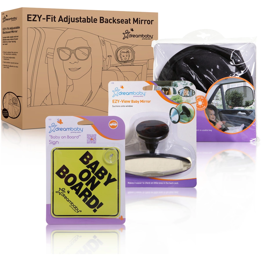 Dreambaby® Reise - Auto Set für Babys 5 teilig