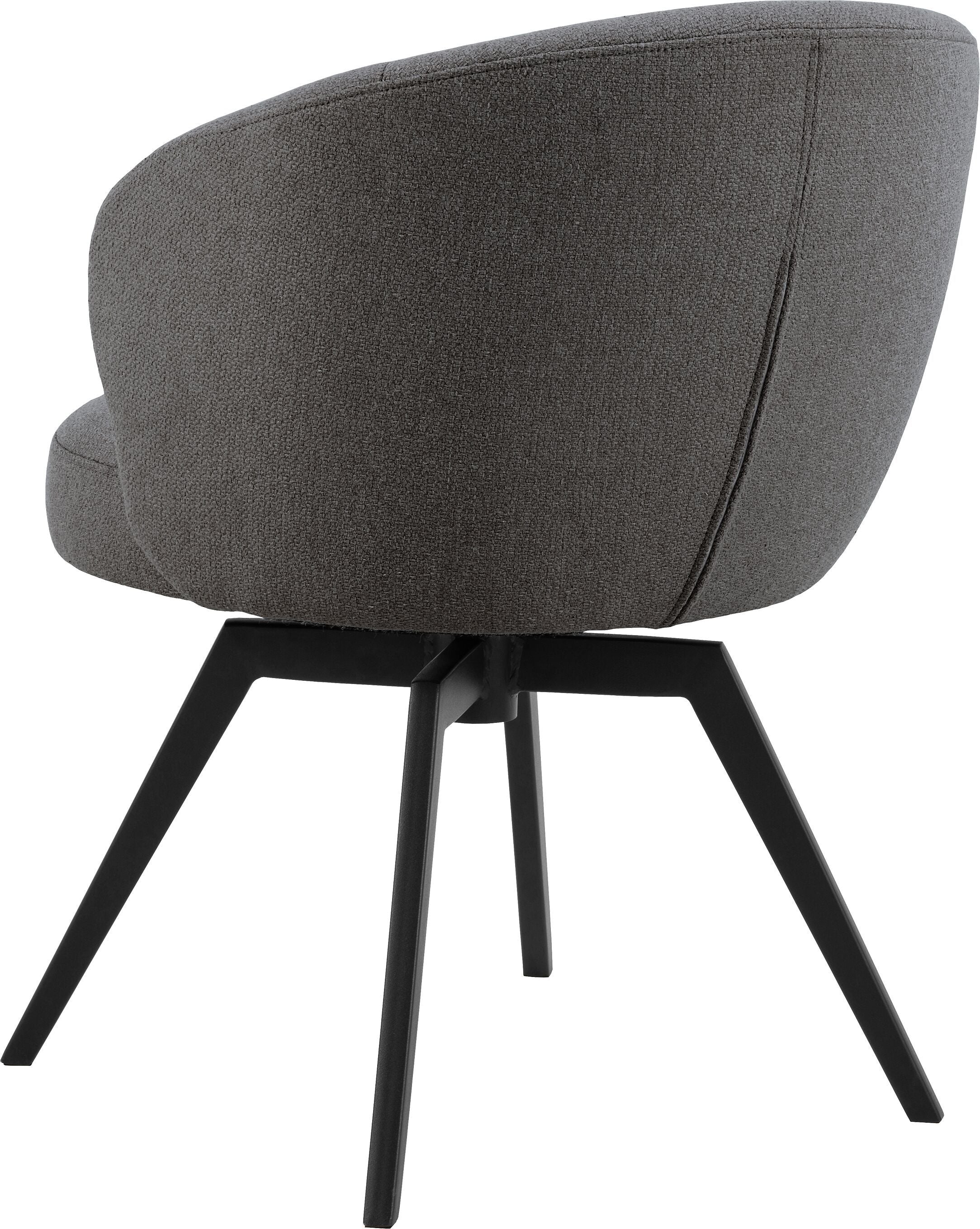 LELIA Stuhl - Grau / B: 58.0 cm x T: 60.0 cm x H: 80.0 cm