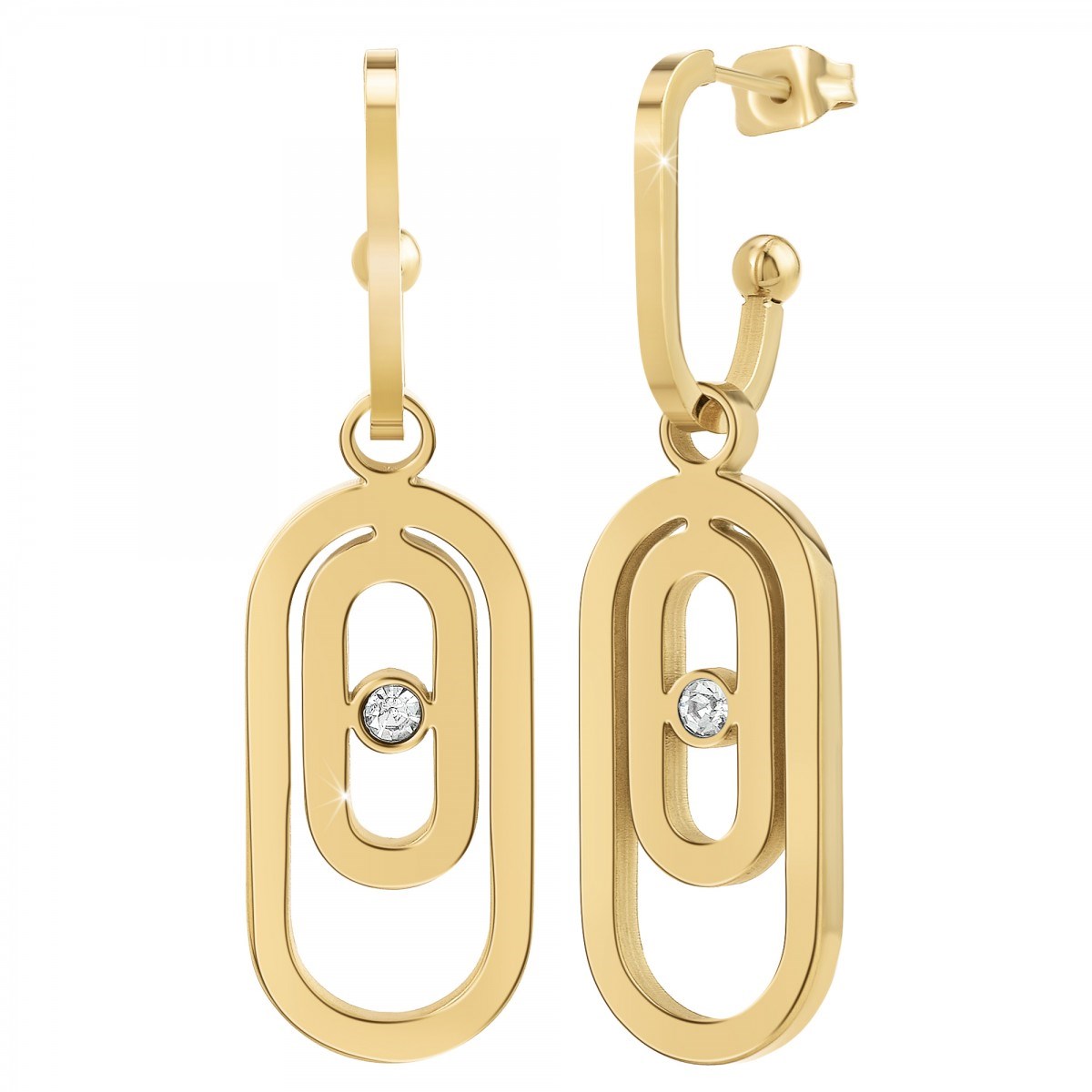 Boucles d'oreilles par SC Bohème ornées de Zirconium