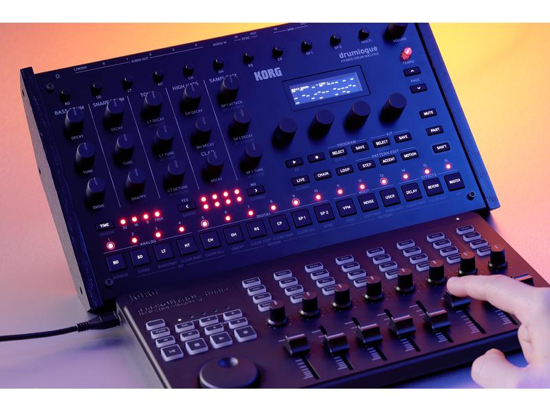 Korg Drum Machine Drumlogue Flexible, hybride Drum-Machine