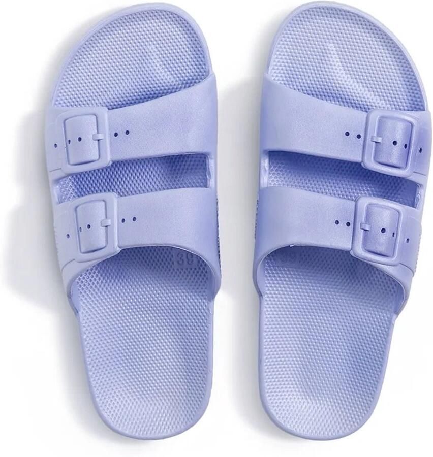 Freedom Moses slippers lila Paars Meisjes Kunststof Effen 34 35