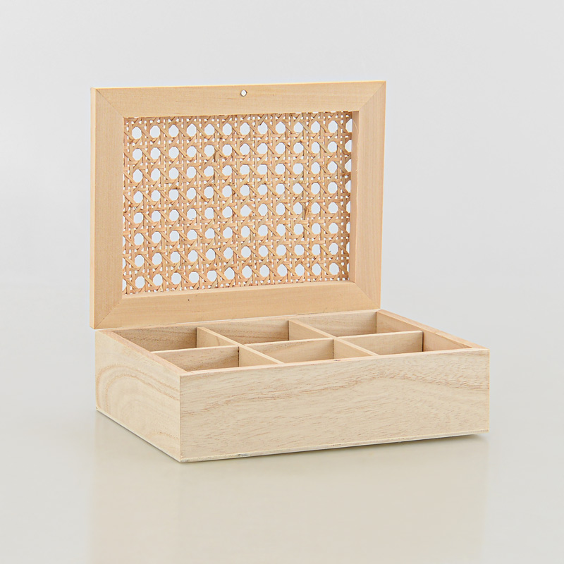 Boite 6 compartiments beige