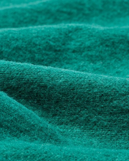 housse de couette flanelle 140 x 200/220 mélange vert foncé