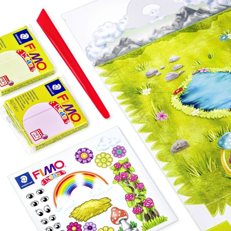 FIMO - Form&Play - Set Eenhoorn - 4 Blokjes van 42 g - Kindvriendelijke Instructies