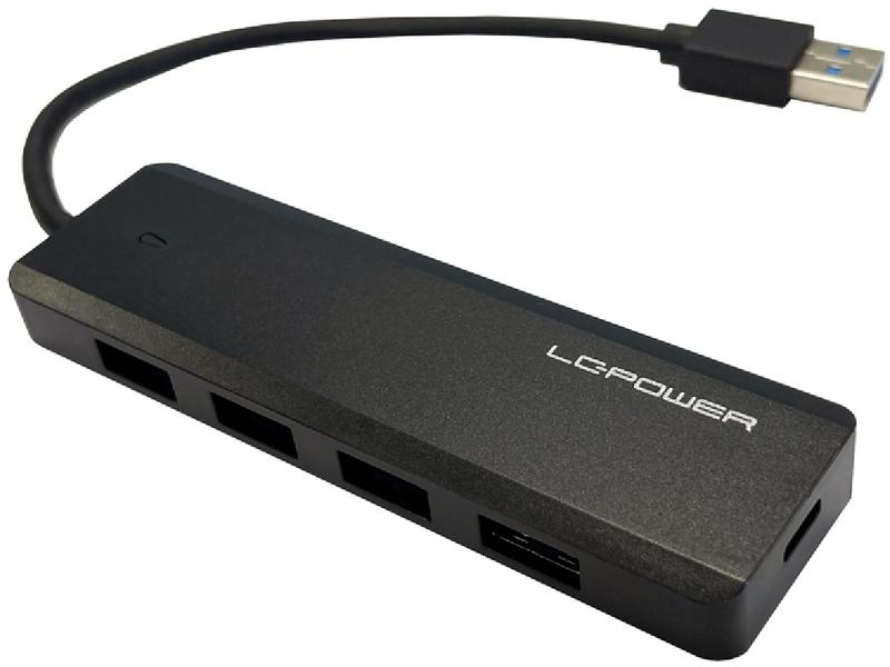 LC-Power USB-Hub LC-HUB-U3-4-V2 Externer USB-Hub