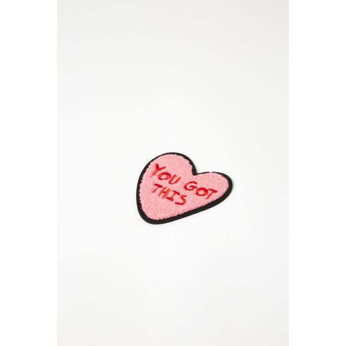 Atelier Veritas-Patch hart You Got This 8x8cm