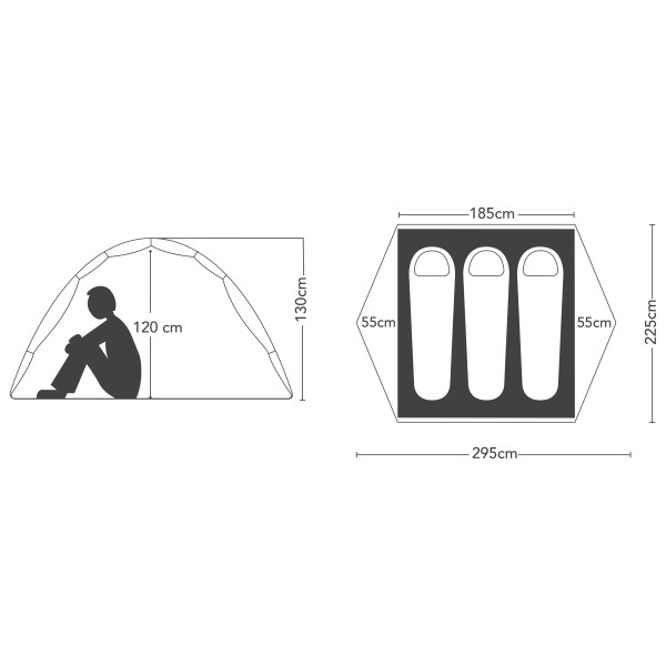 Stoic - NjavveSt. 3P - Tente 3 places