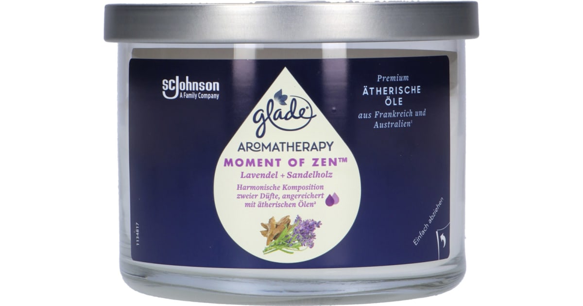 Glade Aromatherapy Moment of Zen Duftkerze