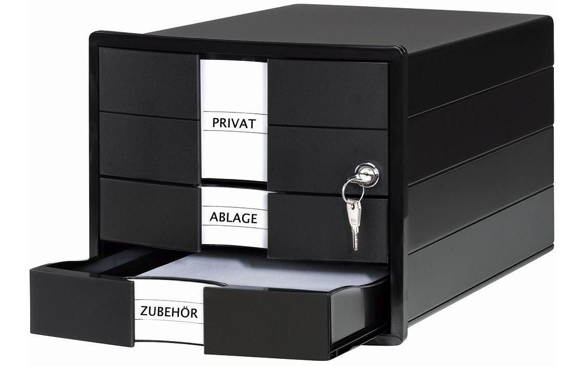 Schubladenbox Impuls schwarzSchubladenbox für Ihr Büro
