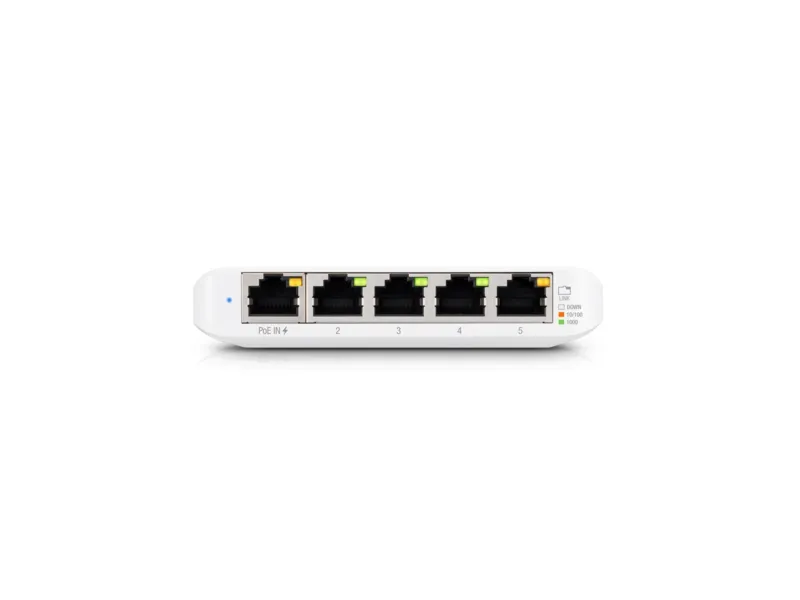 Ubiquiti USW-Flex-Mini-5 | Switch | UniFi, 5x RJ45 1000Mb/s, 1x PoE In, 5-pack