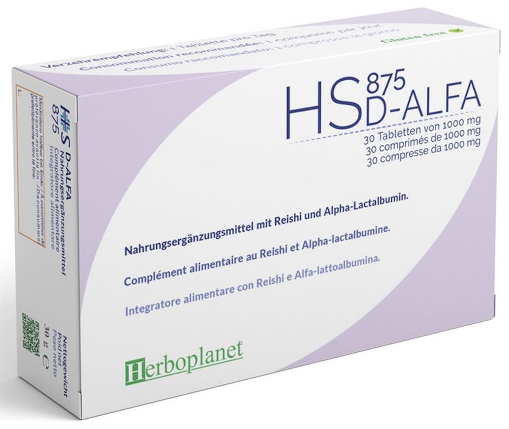 HERBOPLANET HS 875 D-ALFA Tabl 1000 mg Blist 30 Stk