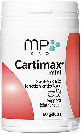 MP Labo Cartimax Mini Soutien De La Fonction Articulaire Chiens Et Chats 50 Gélules