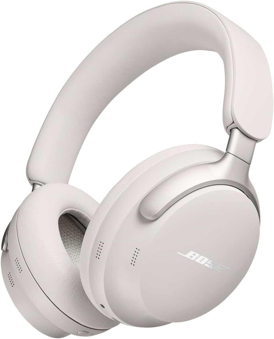Bose QuietComfort Ultra Headphones, Casque sans Fil à réduction de Bruit avec Audio Spatial, Casque Bluetooth Confortable, Jusqu’à 24 h d’autonomie de la Batterie