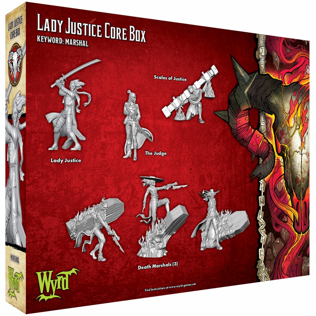 Malifaux 3E - Guild - Lady Justice Core Box
