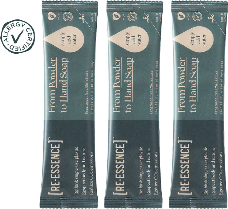 Re:Essence REFILL SÆT PARFUMEFRI / SENSITIV