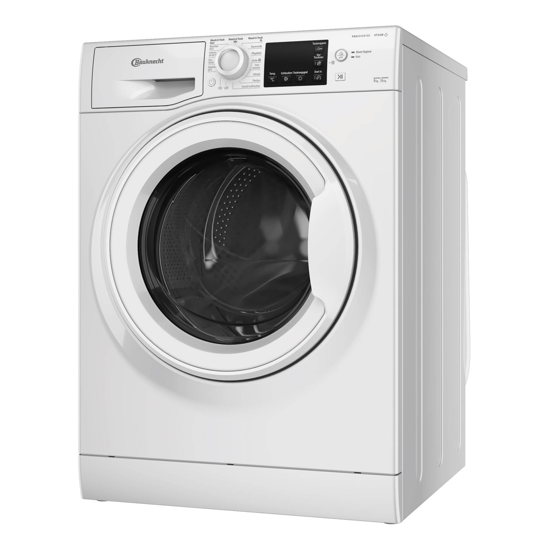 BAUKNECHT Waschtrockner WATK PURE 96 43 N - 9/6 kg - D