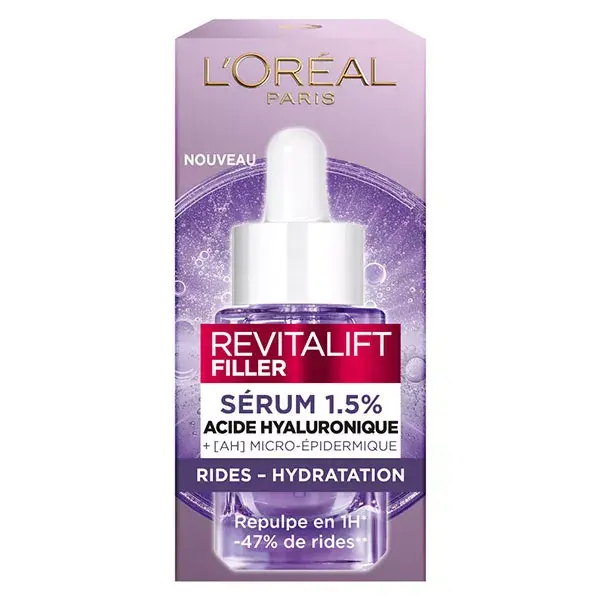 L'Oréal Paris Revitalift Filler Sérum Anti-rides Acide Hyaluronique 15ml