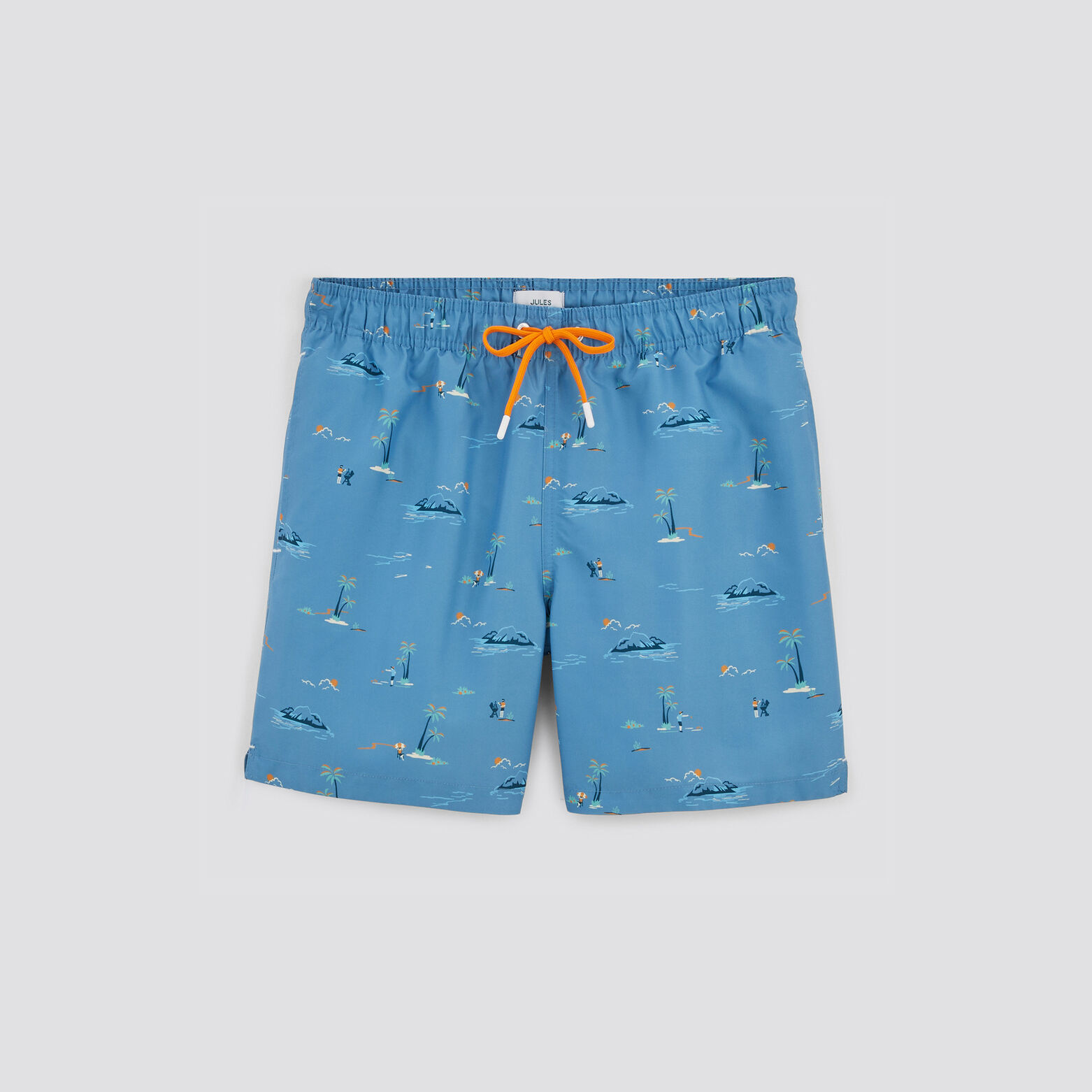 Maillot de bain imprimé Bleu