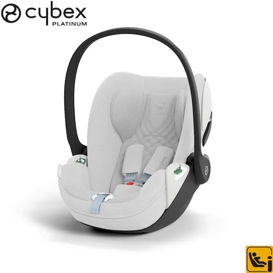 Siège auto Cloud T i-Size   Plus Platinum White - light grey        de               CYBEX