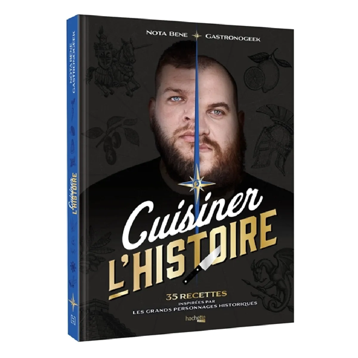 Cuisiner l'histoire : 35 recettes inspirées par les grands personnages historiques · Occasion