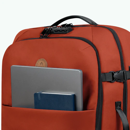 Valise souple 2 roues medium Kaikoura orange