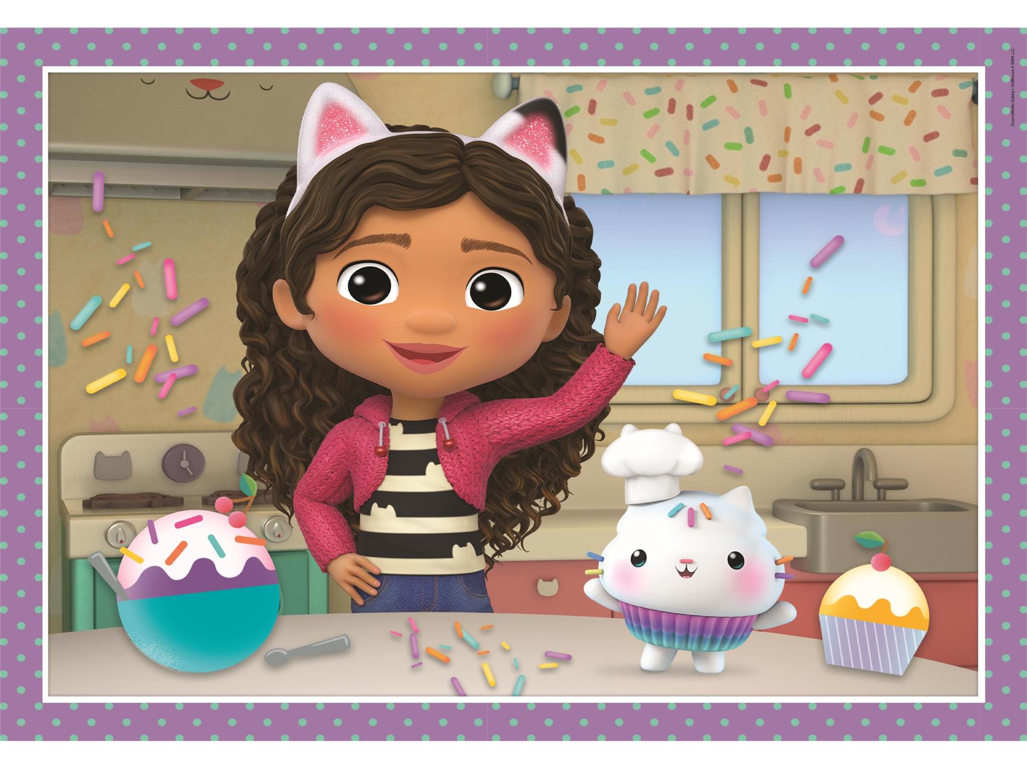 PUZZLE CLEMENTONI GABBY?S DOLLHOUSE 4EM1