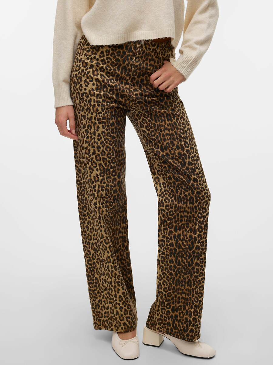 VERO MODA<br>Calça jeans de perna larga