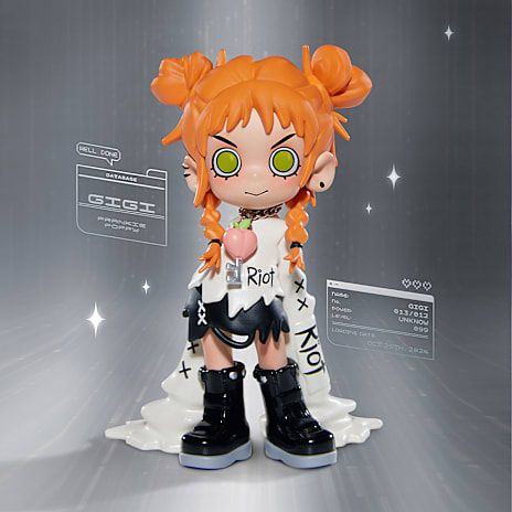 Lil peach riot loading samlerfigur – flere varianter – assorteret