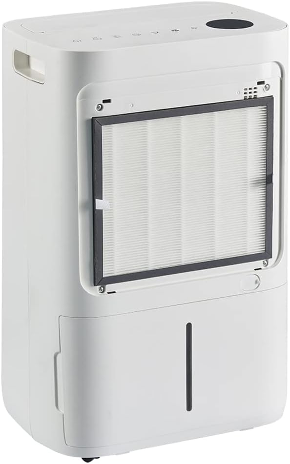 25L WiFi Luftentfeuchter mit Fernsteuerung,Ionisator,HEPA-Filter,Aktivkohlefilter,Raumentfeuchter Entfeuchter bis 70m²,4.5L Wassertank,Digitaler Feuchtigkeitsanzeige,Timer ALPHA-Q25 Pro WiFi