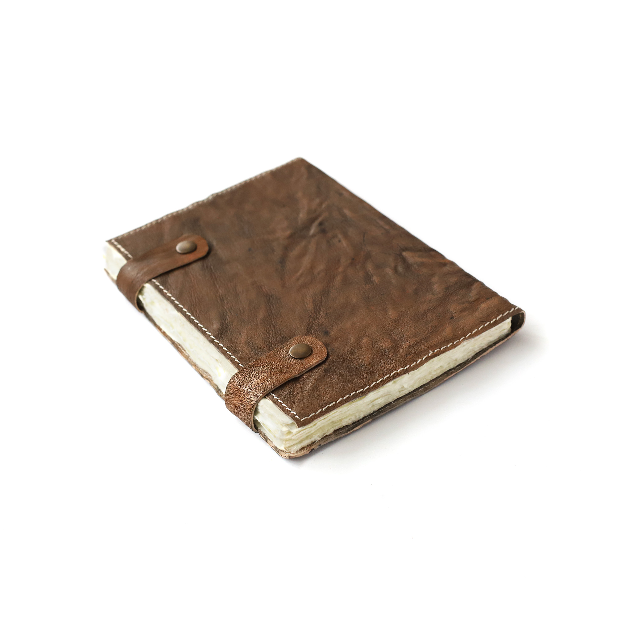 Notizbuch 'Kala' aus Leder, braun, H 23 cm, B 15 cm, T 2,5 cm günstig bestellen