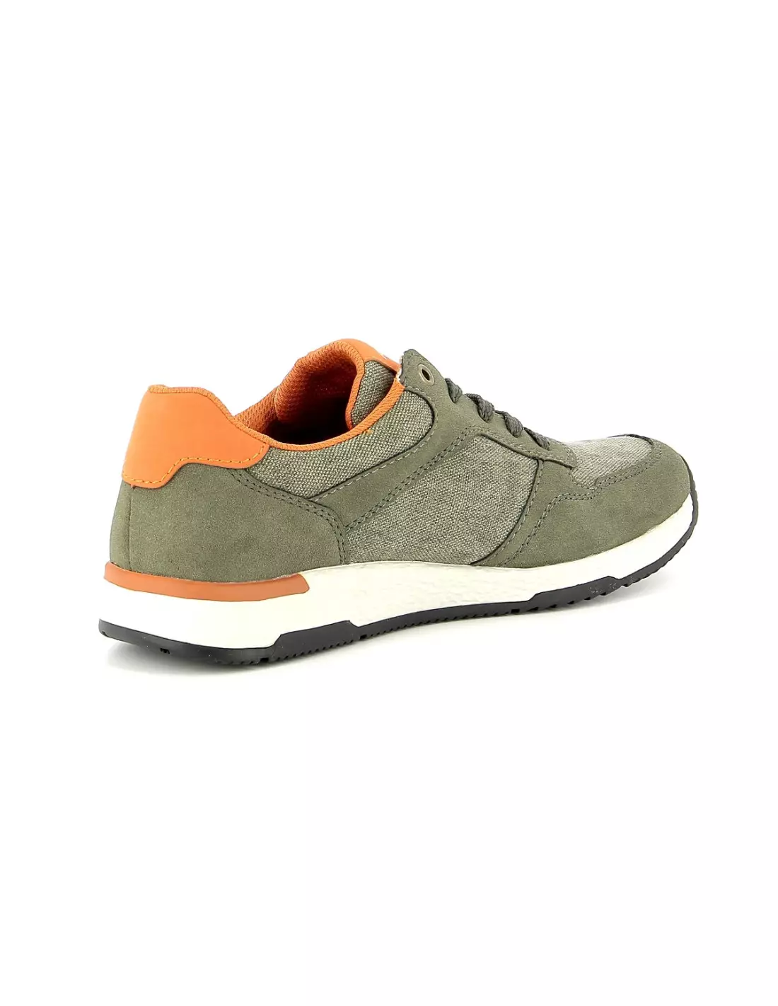 RIEKER B3401 - Baskets Olivepestoorange