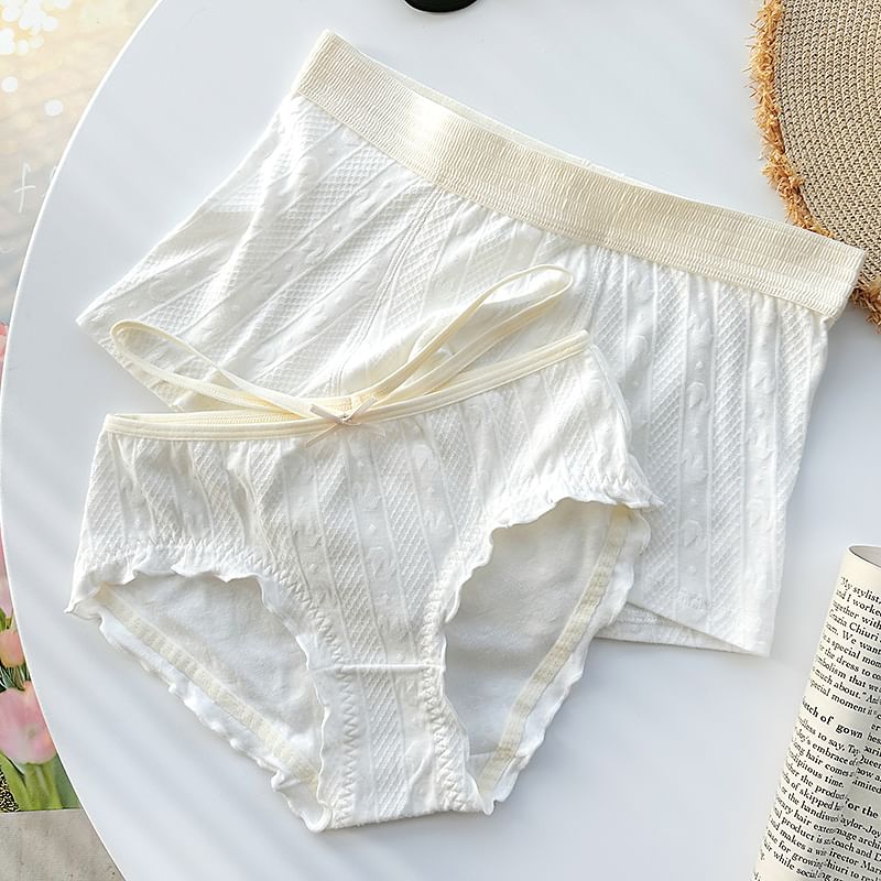 Pancherry - Koppelset: Swan Panties + Boxers