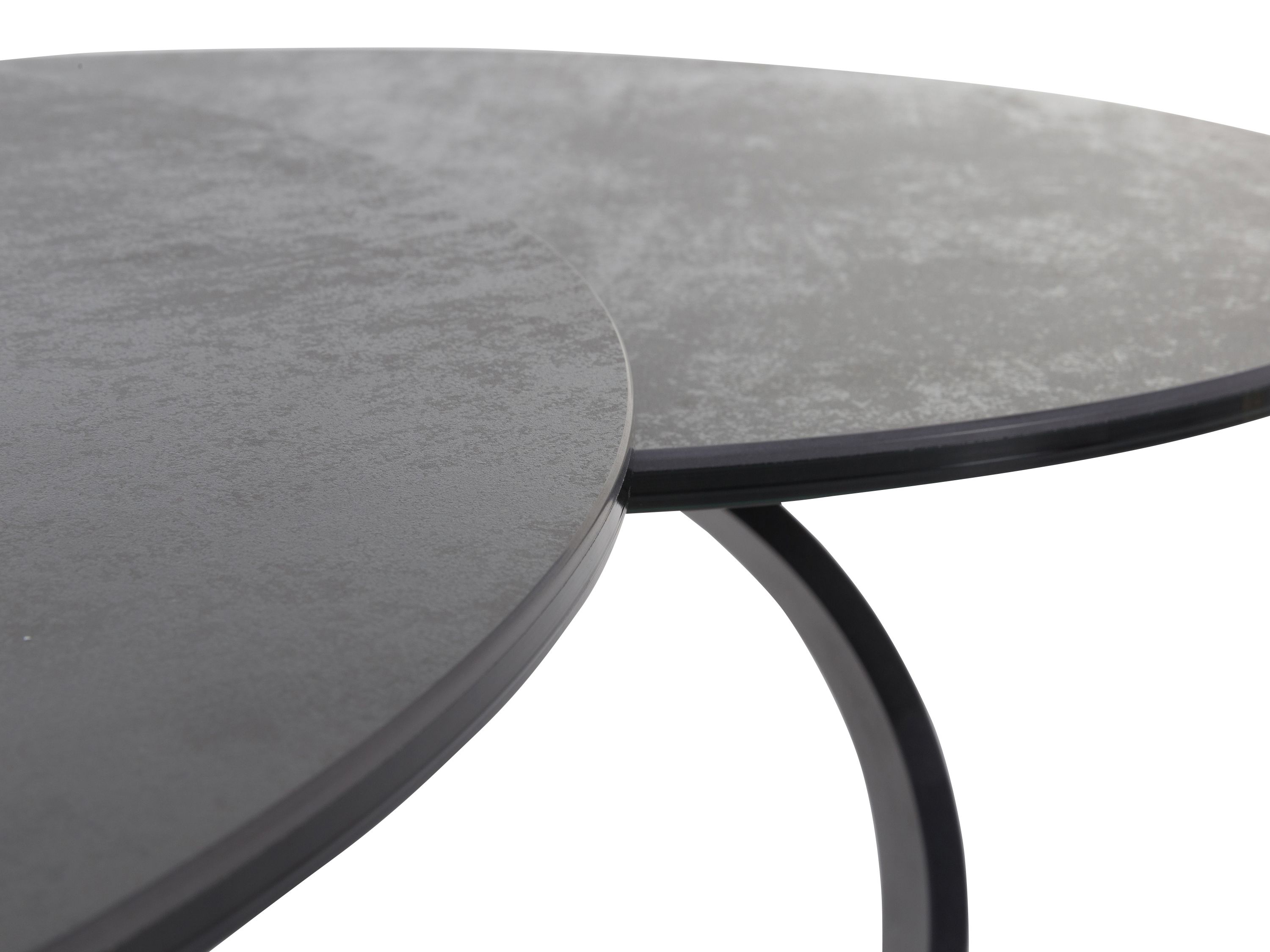 Couchtisch EOLIA BLACK DOUBLE