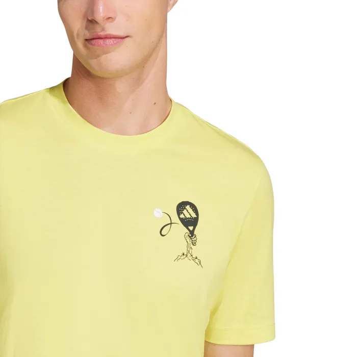 Adidas Padel Zone Graphic Shirt Heren