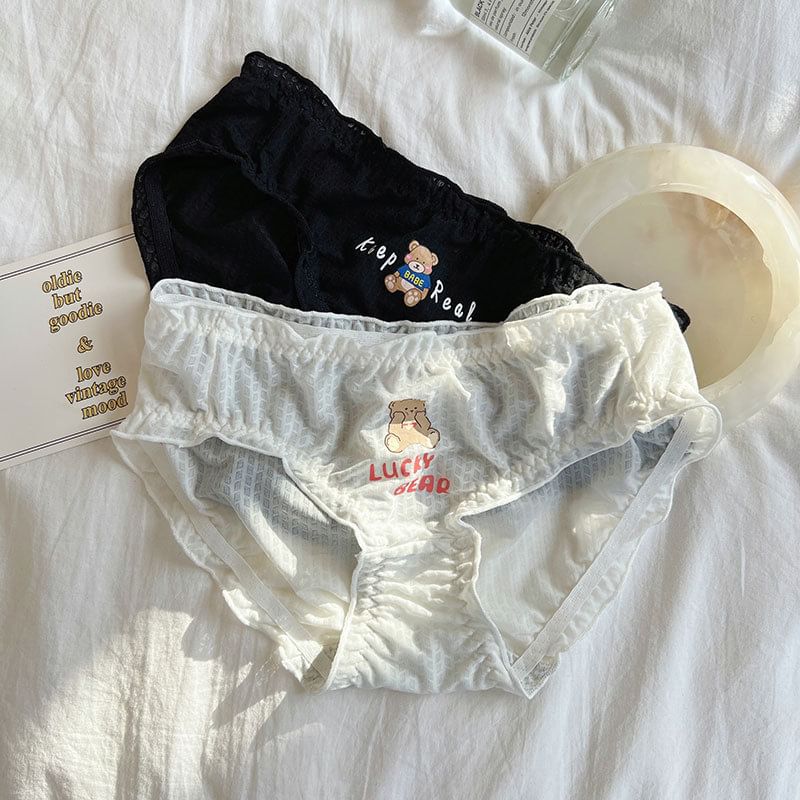swnney - Bikinibroekje met berenprint