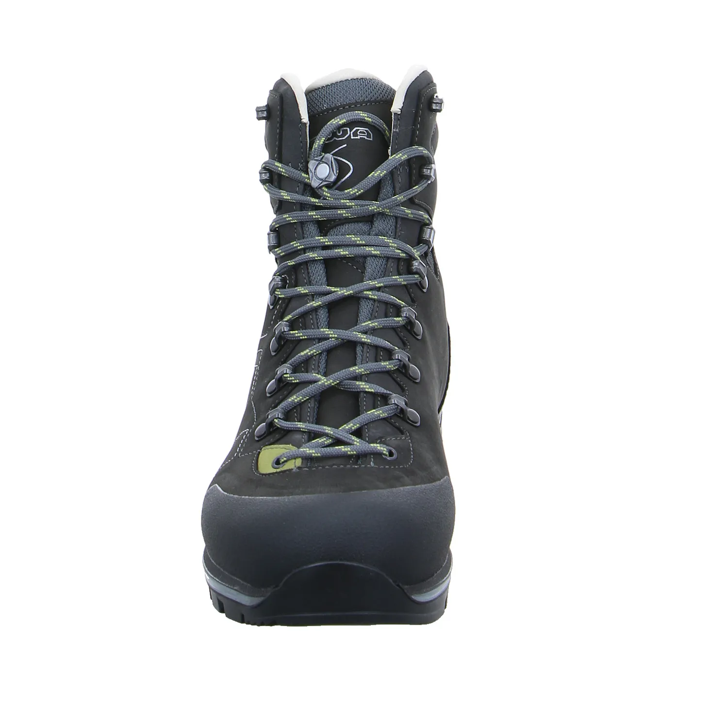LOWA Trekkingschuhe Grau Leder