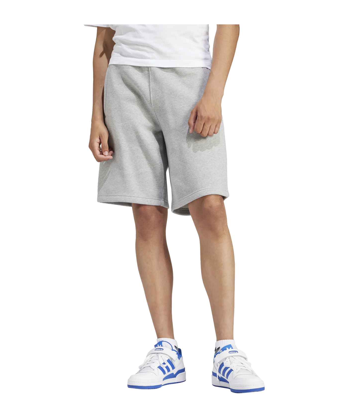 adidas Originals Essentials Trefoil Short Grau