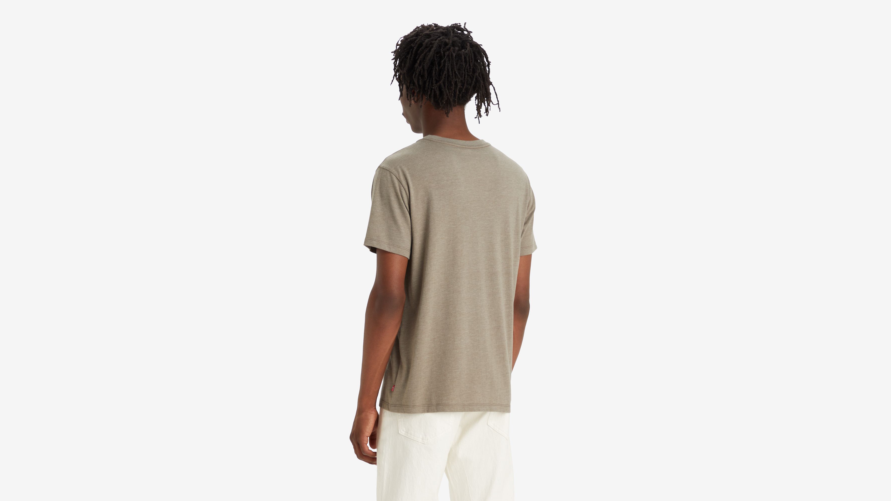 T-shirt graphique classique - Batwing Tri-Blend Smokey Olive - Vert