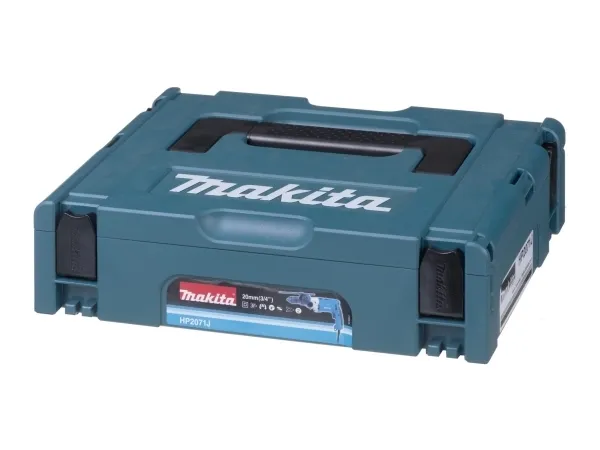 Makita HP2071J - Hammerbor - 1010 W - 2-hastigheders - nøgleløs borepatron 13 mm
