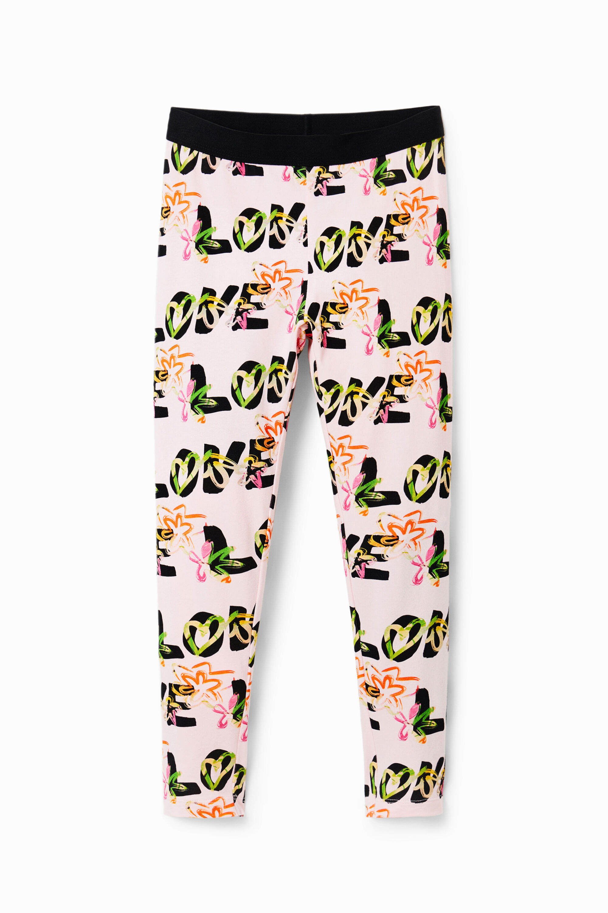 Legging fleurs Love